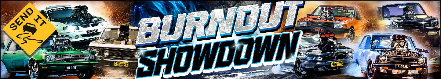 Burnout Showdown Startline Banner